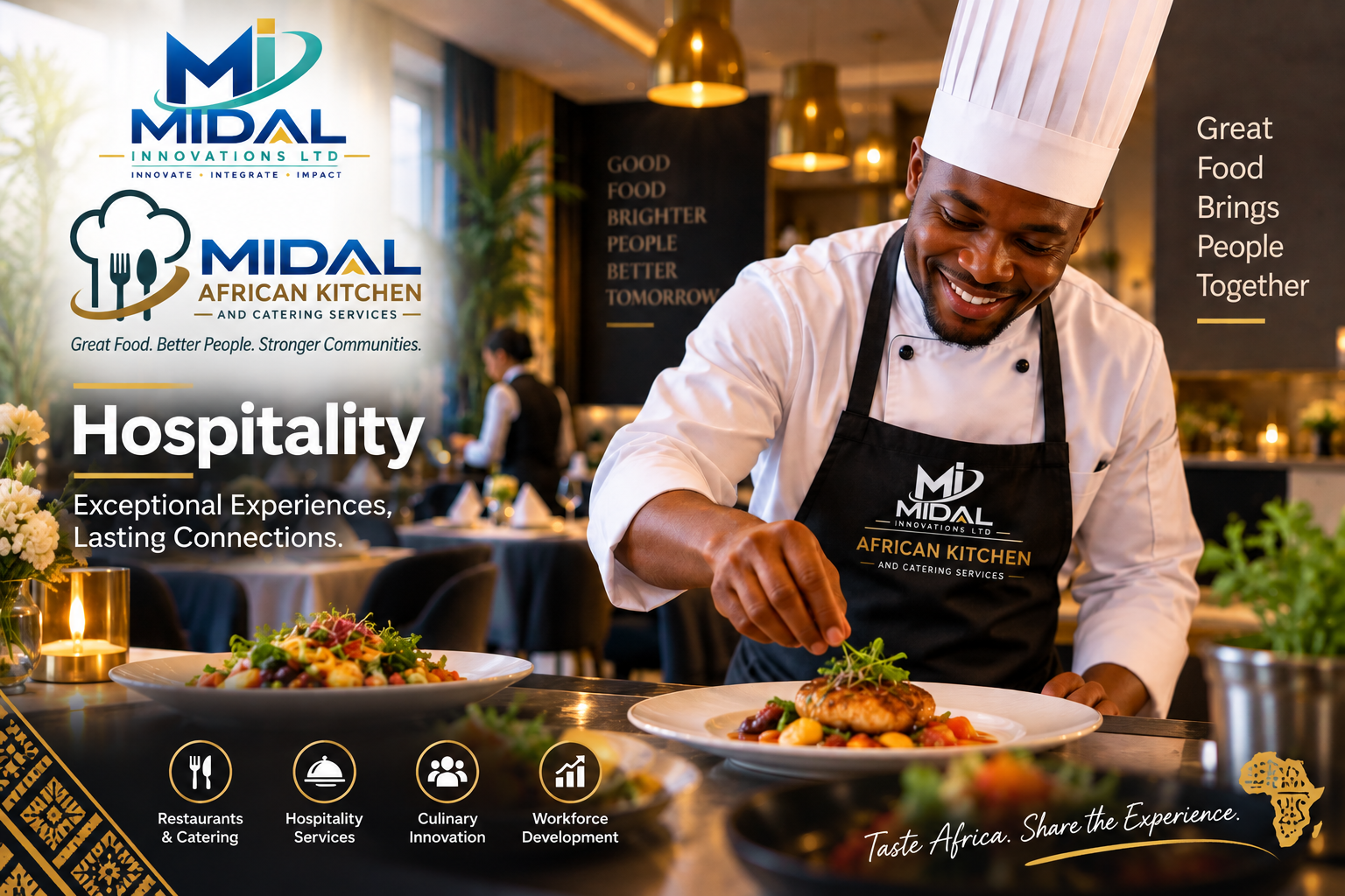 Hospitality Services at MIDAL Innovations Ltd.